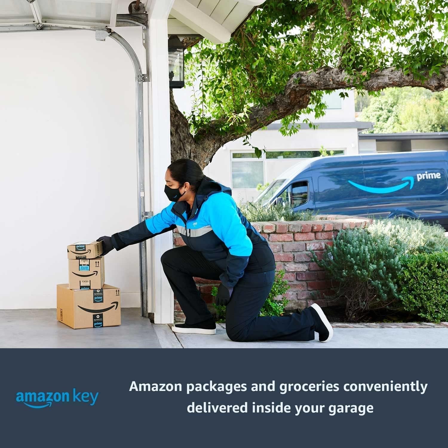 B2405 Quiet Wi-Fi Garage Door Opener, Wireless Keypad - Quantity 1
